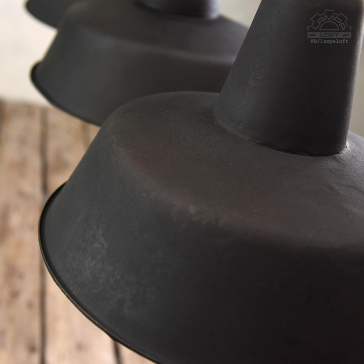 Lampy industrialne OBs-3 z lat 60'