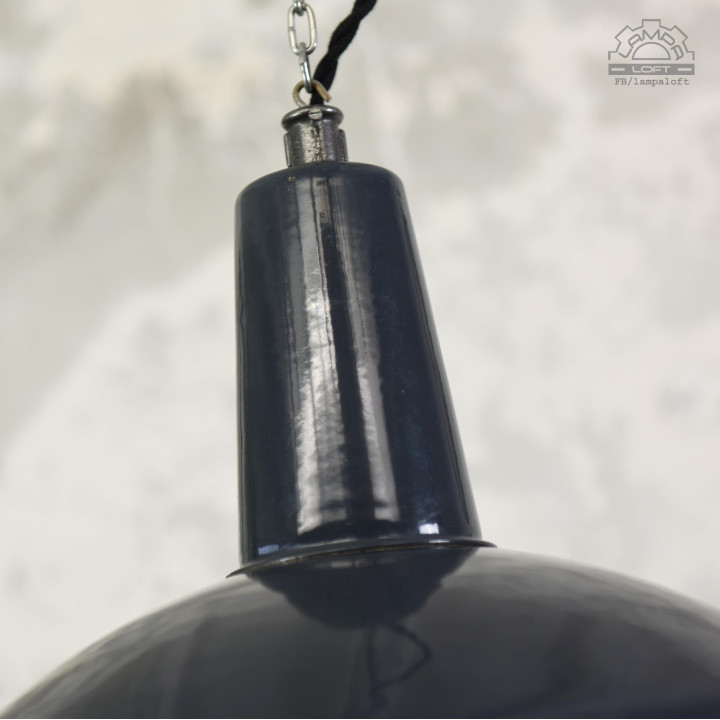 Węgierskie lampy industrialne EKA z lat 50'