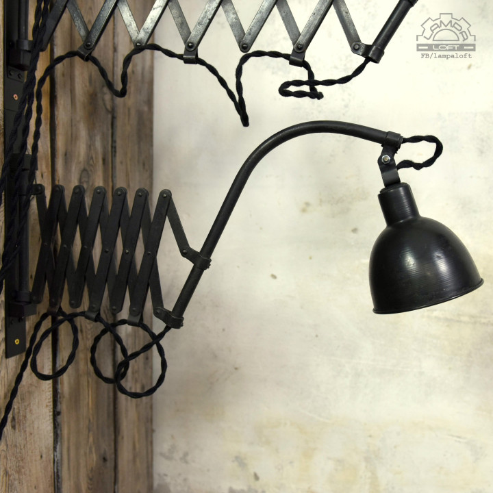 Lampy nożycowe z lat 30'