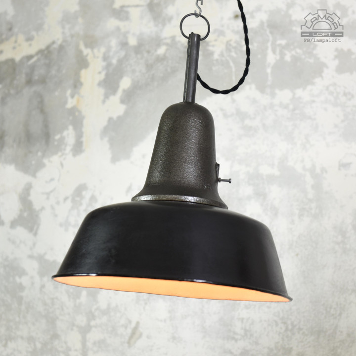 Lampy industrialne OŻb-2 i OŻb-3 z lat 50'