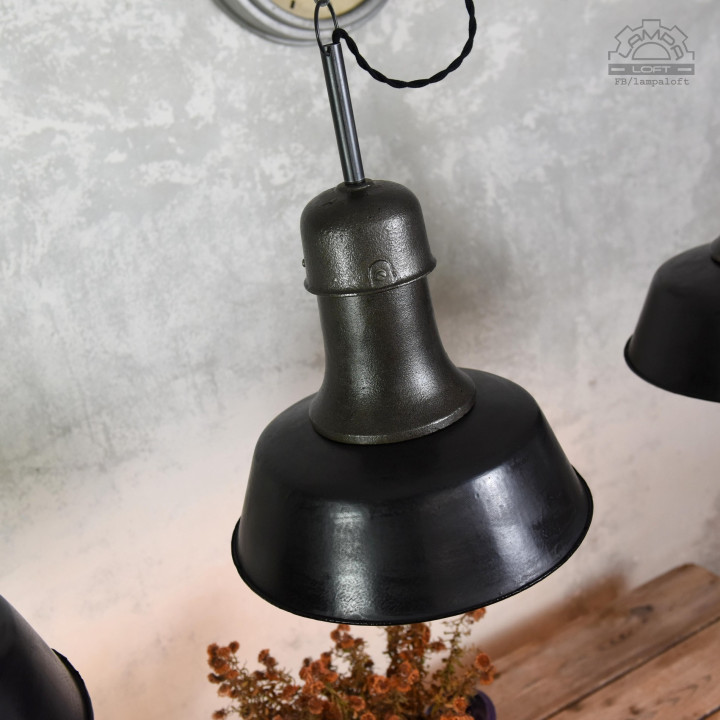 Lampy industrialne OŻb-2 i OŻb-3 z lat 50'