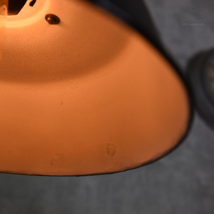 Lampy industrialne OŻb-2 i OŻb-3 z lat 50'