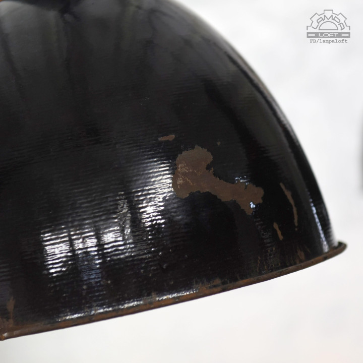 Lampy emaliowane Elektrosvit z lat 70'