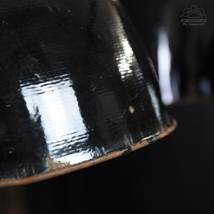 Lampy emaliowane Elektrosvit z lat 70'
