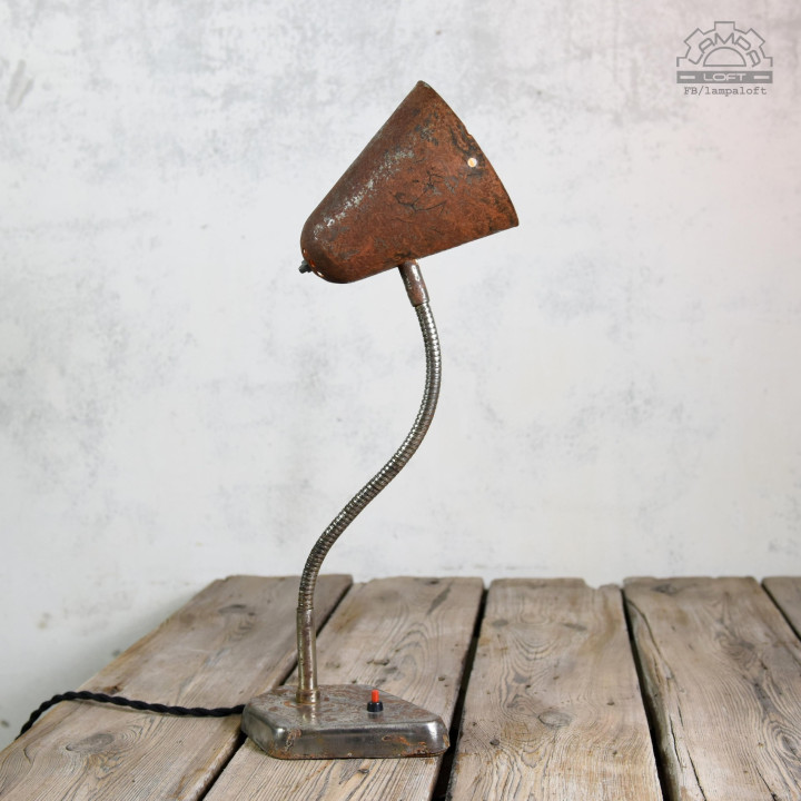 Lampa biurkowa z lat 60'