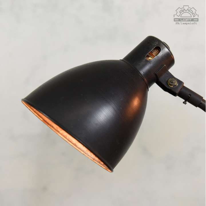 Lampa biurkowa z lat 30' Brabork