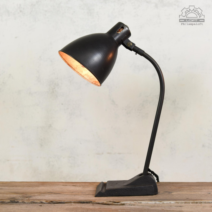 Lampa biurkowa z lat 30' Brabork