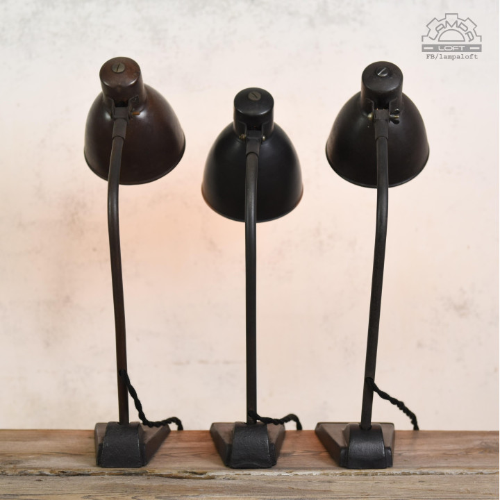 Lampa biurkowa z lat 30' Brabork
