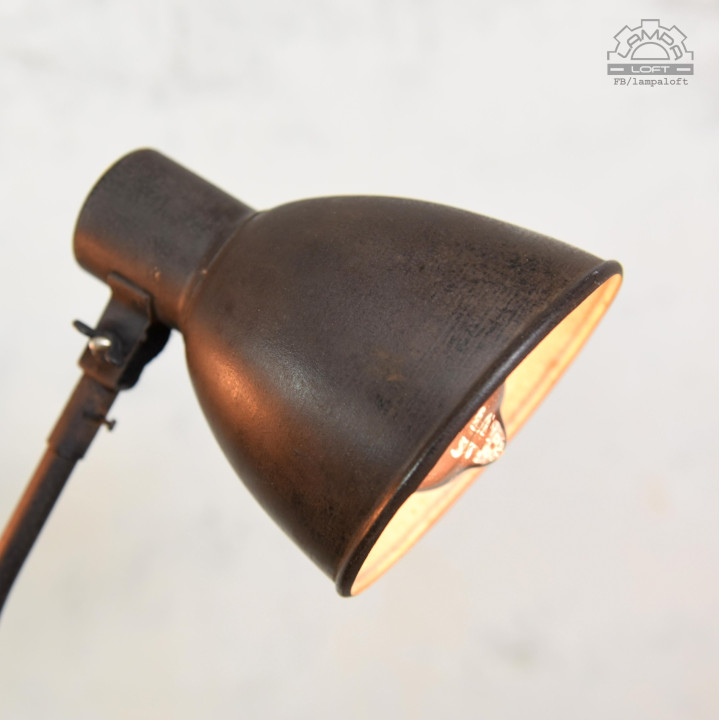 Lampa biurkowa z lat 30' Brabork