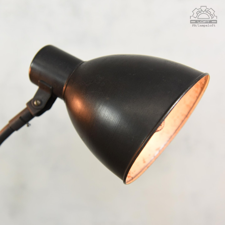 Lampa biurkowa z lat 30' Brabork