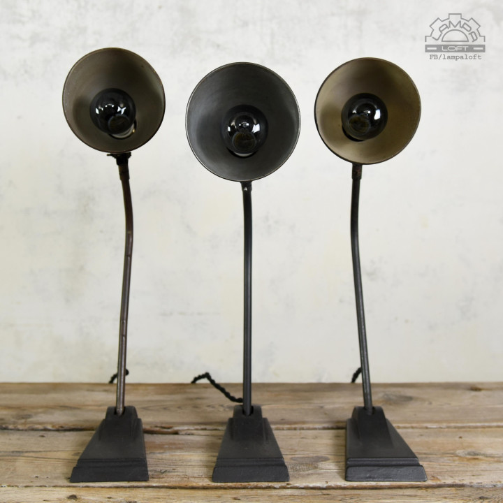 Lampa biurkowa z lat 30' Brabork