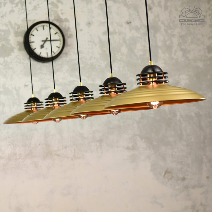 Odrestaurowane Lampy wiszące z lat 70'