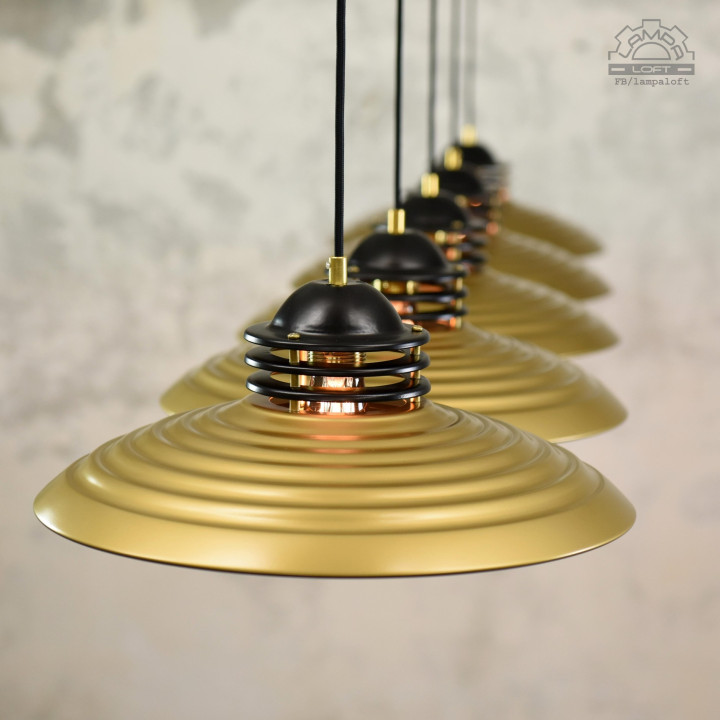 Odrestaurowane Lampy wiszące z lat 70'