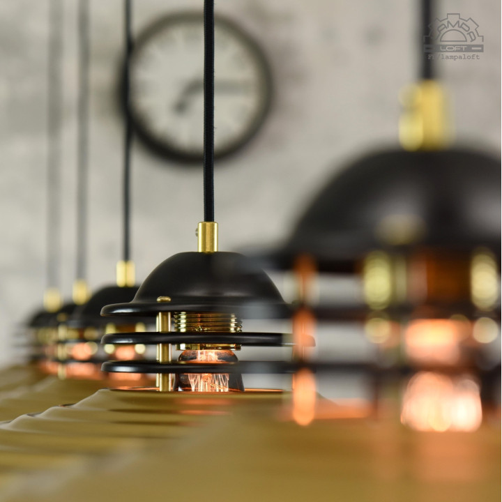 Odrestaurowane Lampy wiszące z lat 70'