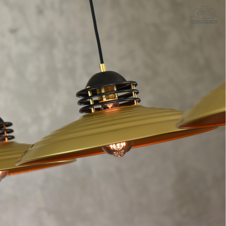 Odrestaurowane Lampy wiszące z lat 70'