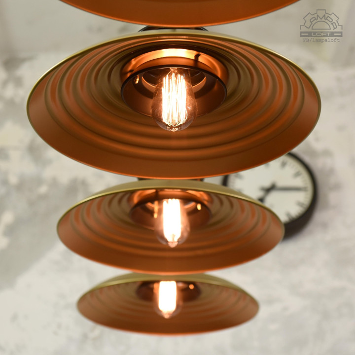 Odrestaurowane Lampy wiszące z lat 70'