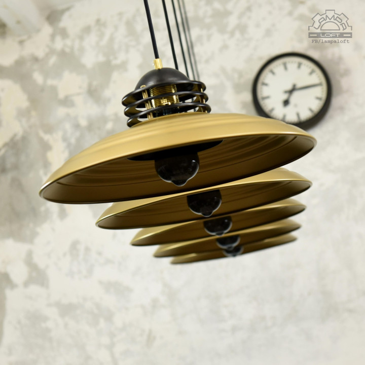 Odrestaurowane Lampy wiszące z lat 70'