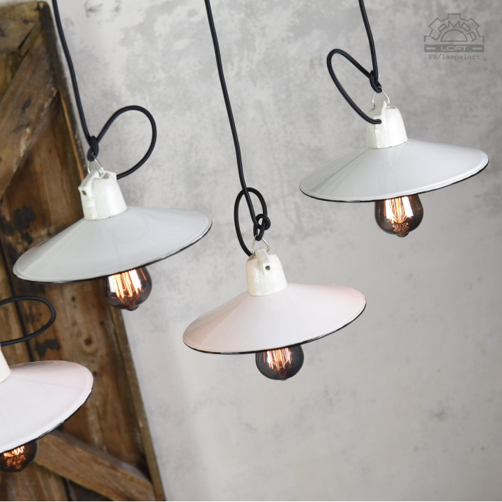 Lampy talerzykowe z lat 60'