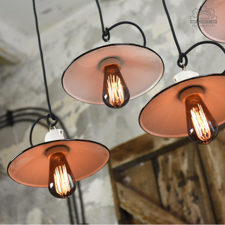 Lampy talerzykowe z lat 60'