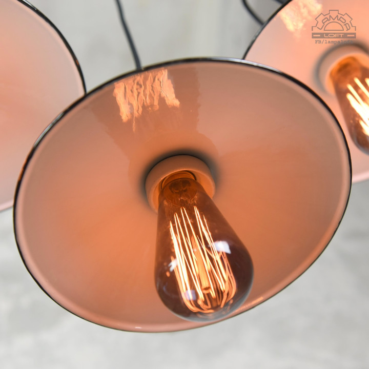 Lampy talerzykowe z lat 60'