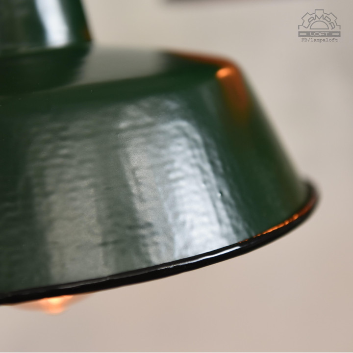 Set od industrial lamps 50-70's