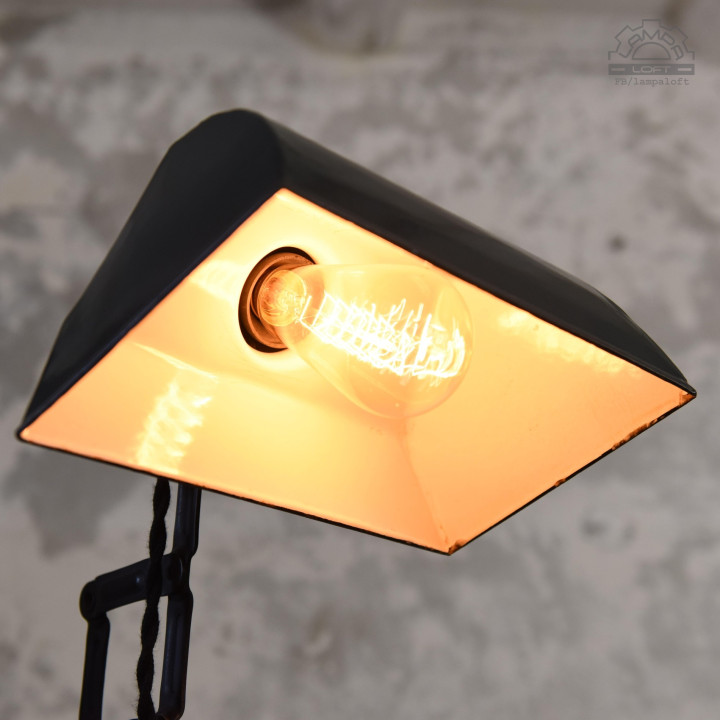 Lampa nożycowa z lat 50'