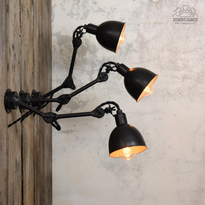 Lampy przegubowe z lat 30'