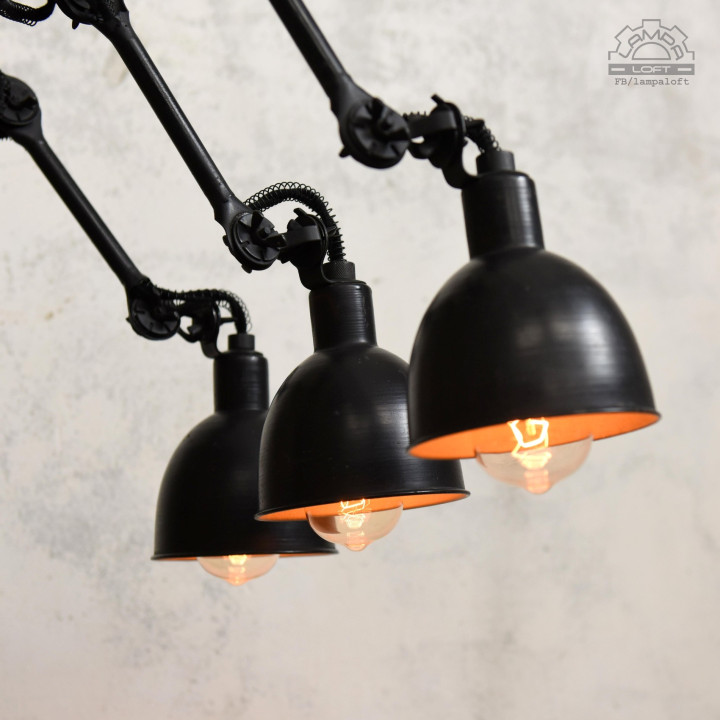 Lampy przegubowe z lat 30'