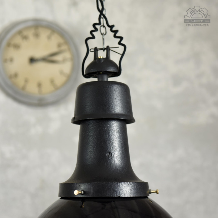 Niemieckie lampy emaliowane z lat 20/30'
