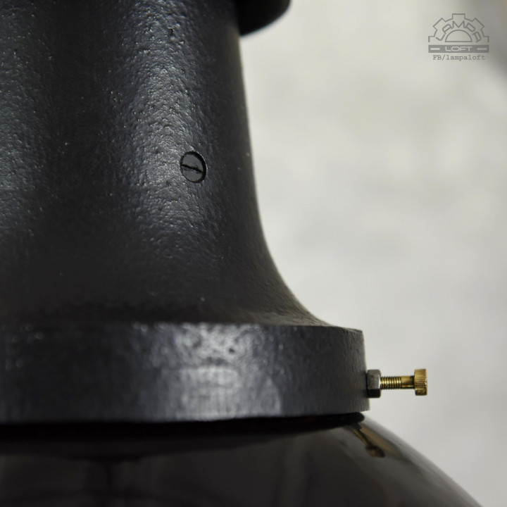 Niemieckie lampy emaliowane z lat 20/30'