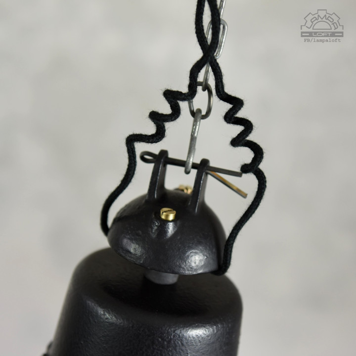 Niemieckie lampy emaliowane z lat 20/30'