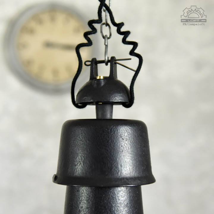 Niemieckie lampy emaliowane z lat 20/30'