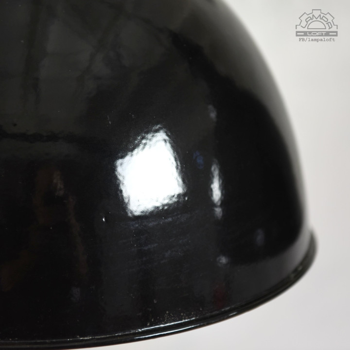Niemieckie lampy emaliowane z lat 20/30'