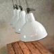 Duża lampa industrialna z lat 70' OBg-4