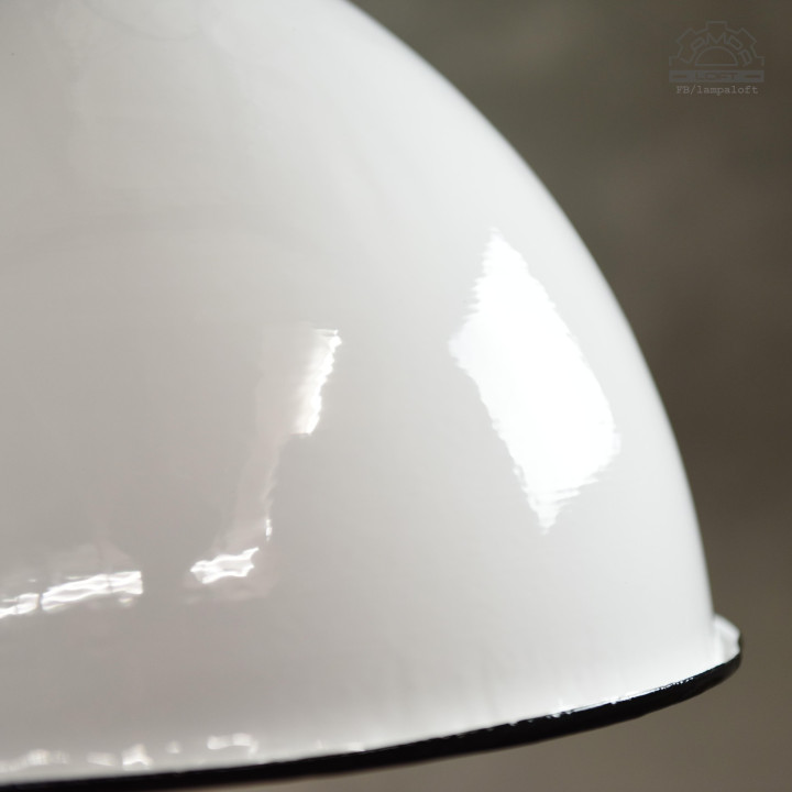 Duża lampa industrialna z lat 70' OBg-4