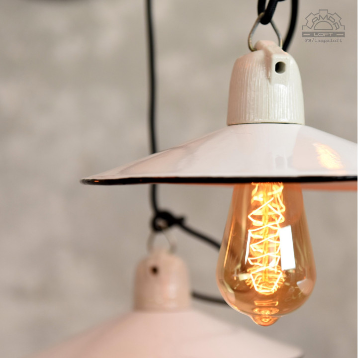 Lampy talerzykowe z lat 60'