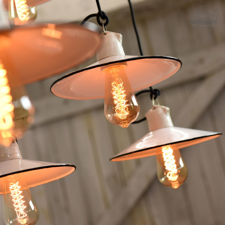 Lampy talerzykowe z lat 60'