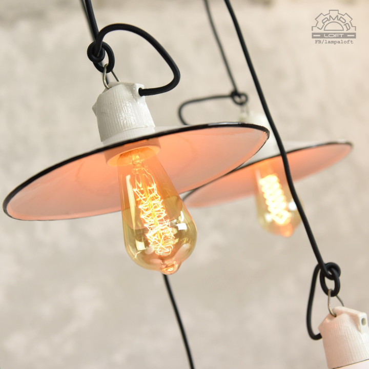 Lampy talerzykowe z lat 60'