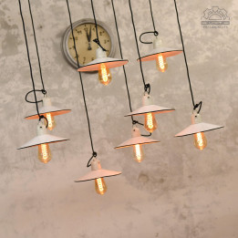 Lampy talerzykowe z lat 60'
