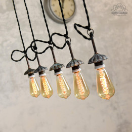 Lampy Venezia ze zdobieniami