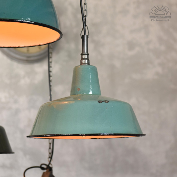 Lampy industrialne z lat 50/70'