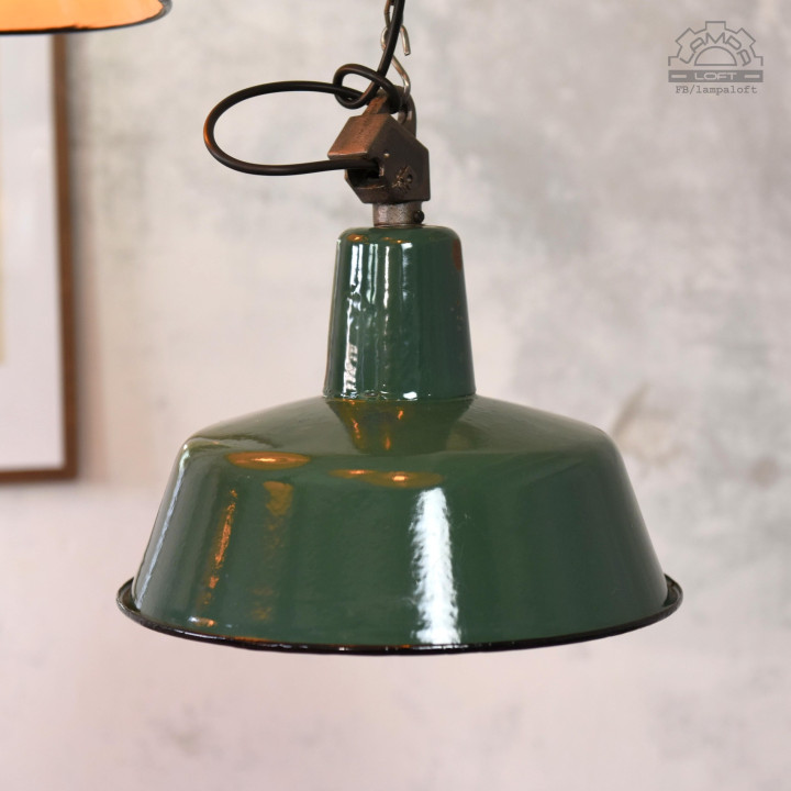 Lampy industrialne z lat 50/70'