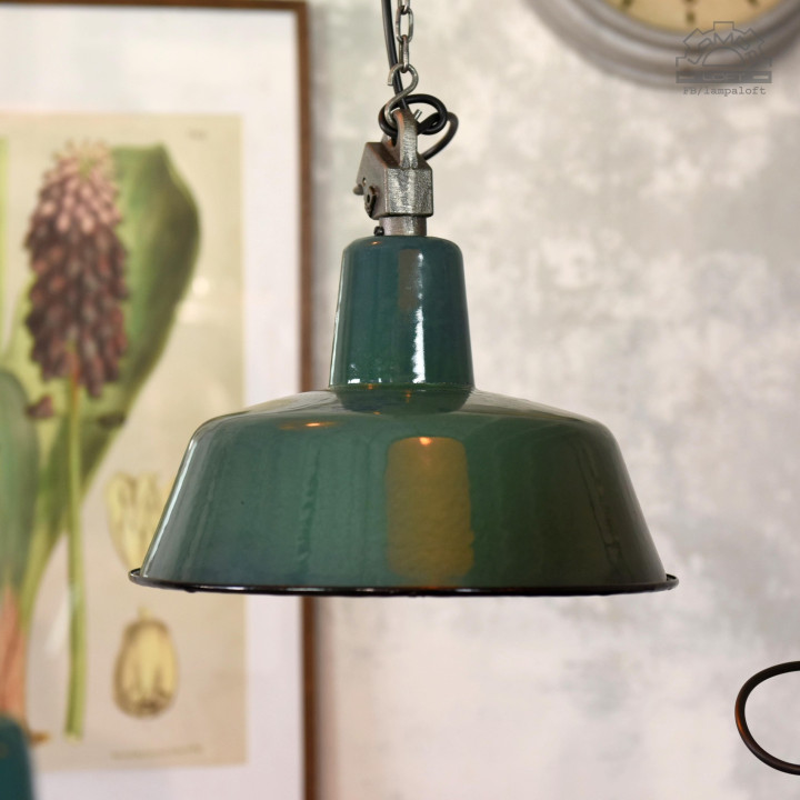 Lampy industrialne z lat 50/70'