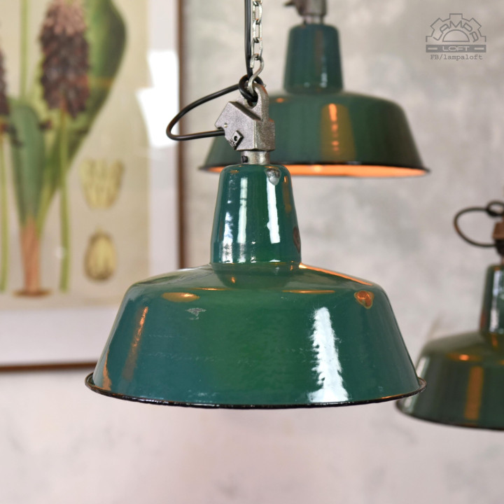 Lampy industrialne z lat 50/70'