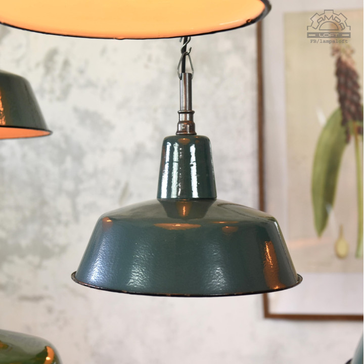 Lampy industrialne z lat 50/70'