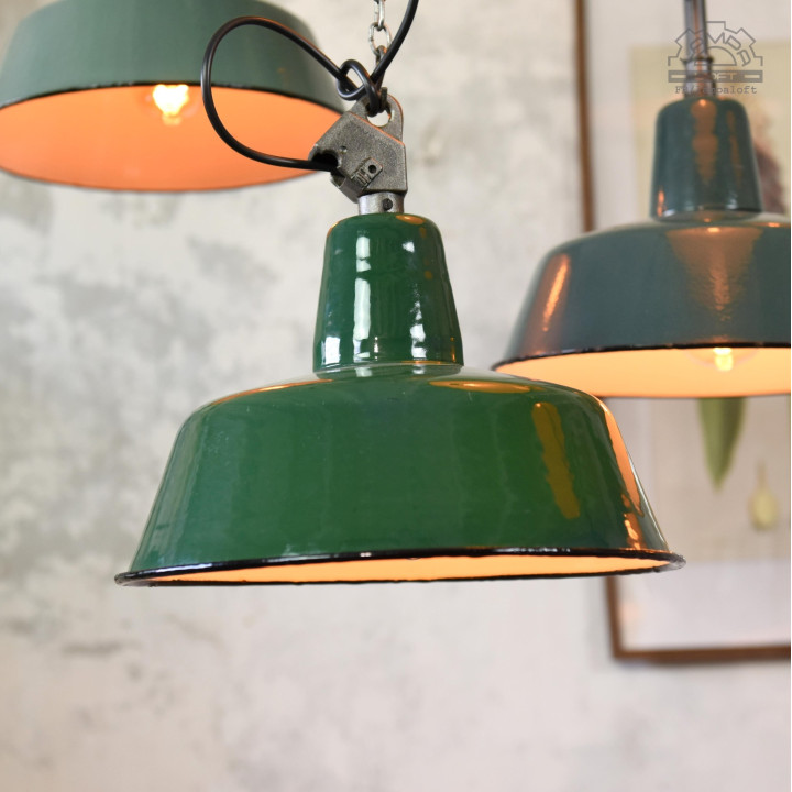 Lampy industrialne z lat 50/70'