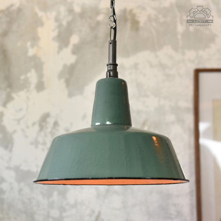 Lampy industrialne z lat 50/70'