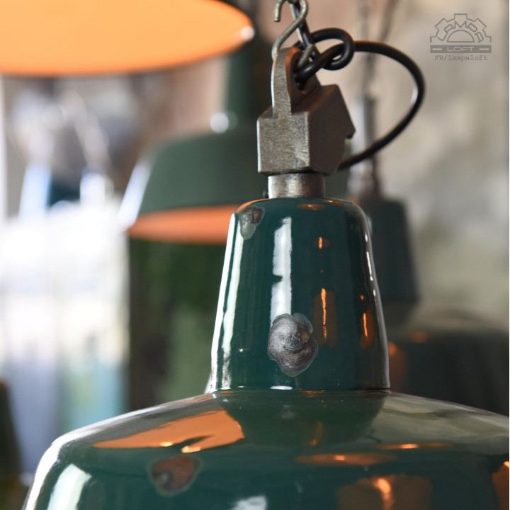 Lampy industrialne z lat 50/70'