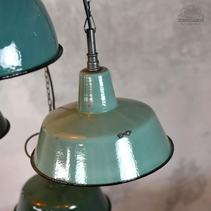 Lampy industrialne z lat 50/70'