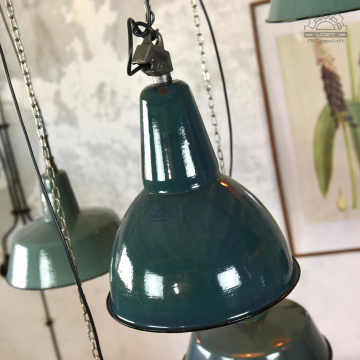 Lampy industrialne z lat 50/70'